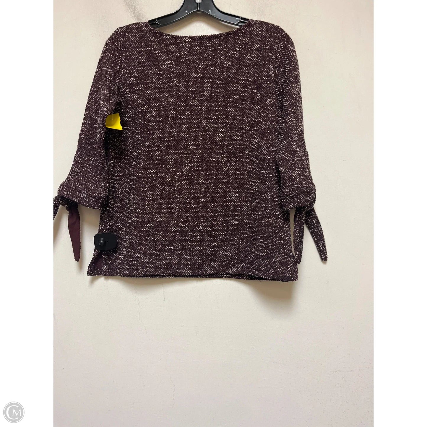 Top Short Sleeve By Ann Taylor In Purple, Size: Sp