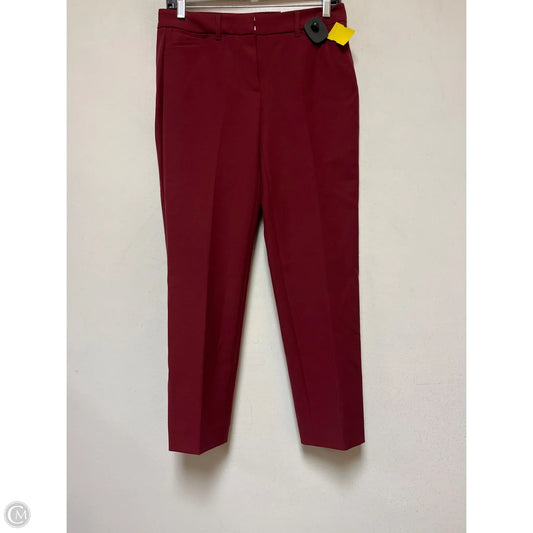 Pants Other By White House Black Market In Red, Size: 2