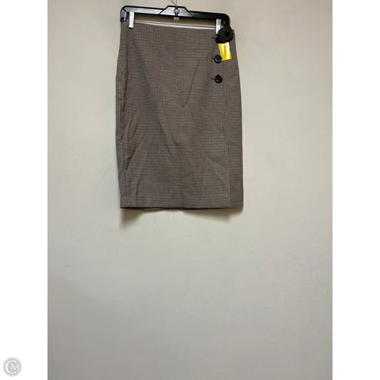 Skirt Mini & Short By Ann Taylor In Plaid Pattern, Size: 2