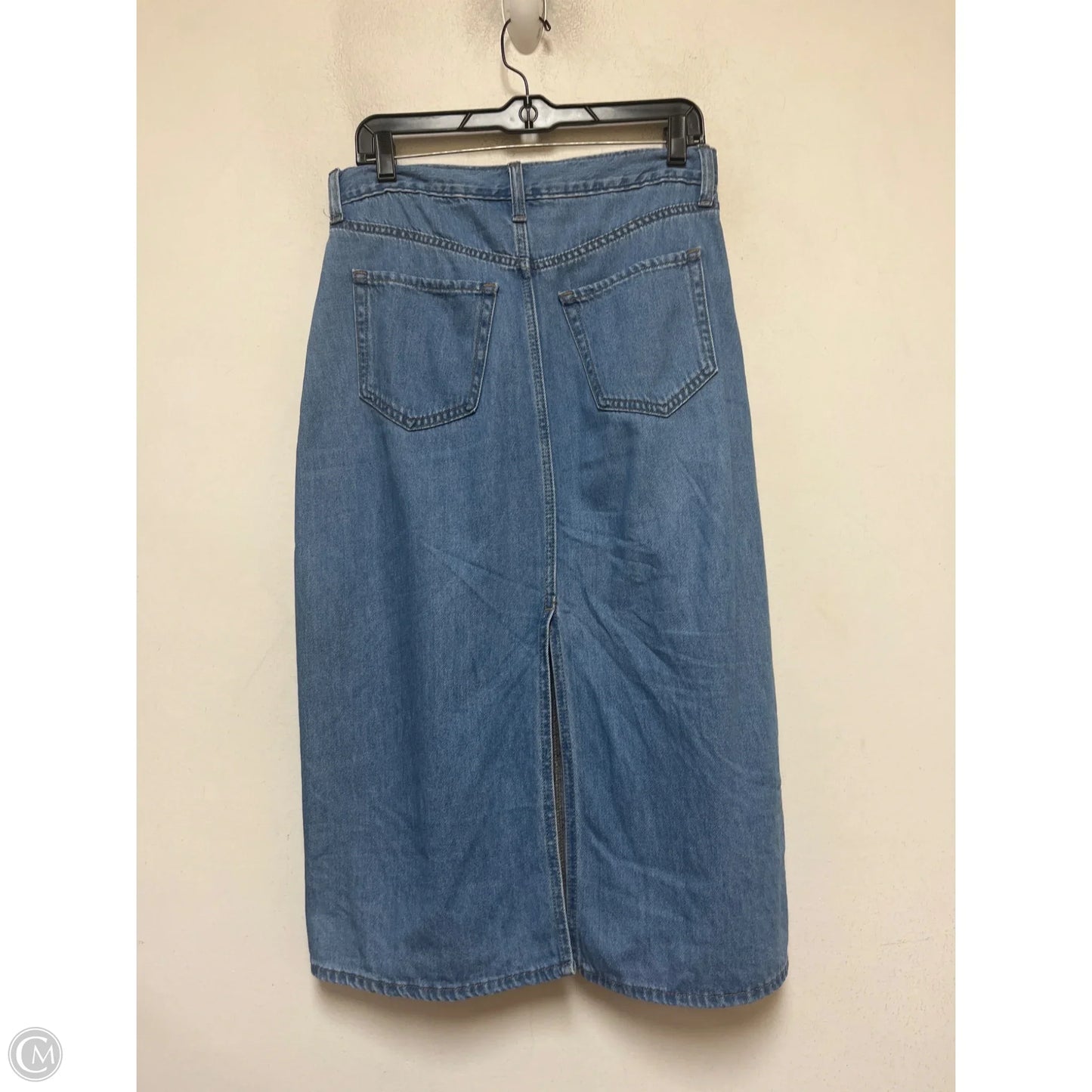 Skirt Maxi By Old Navy In Blue Denim, Size: 6