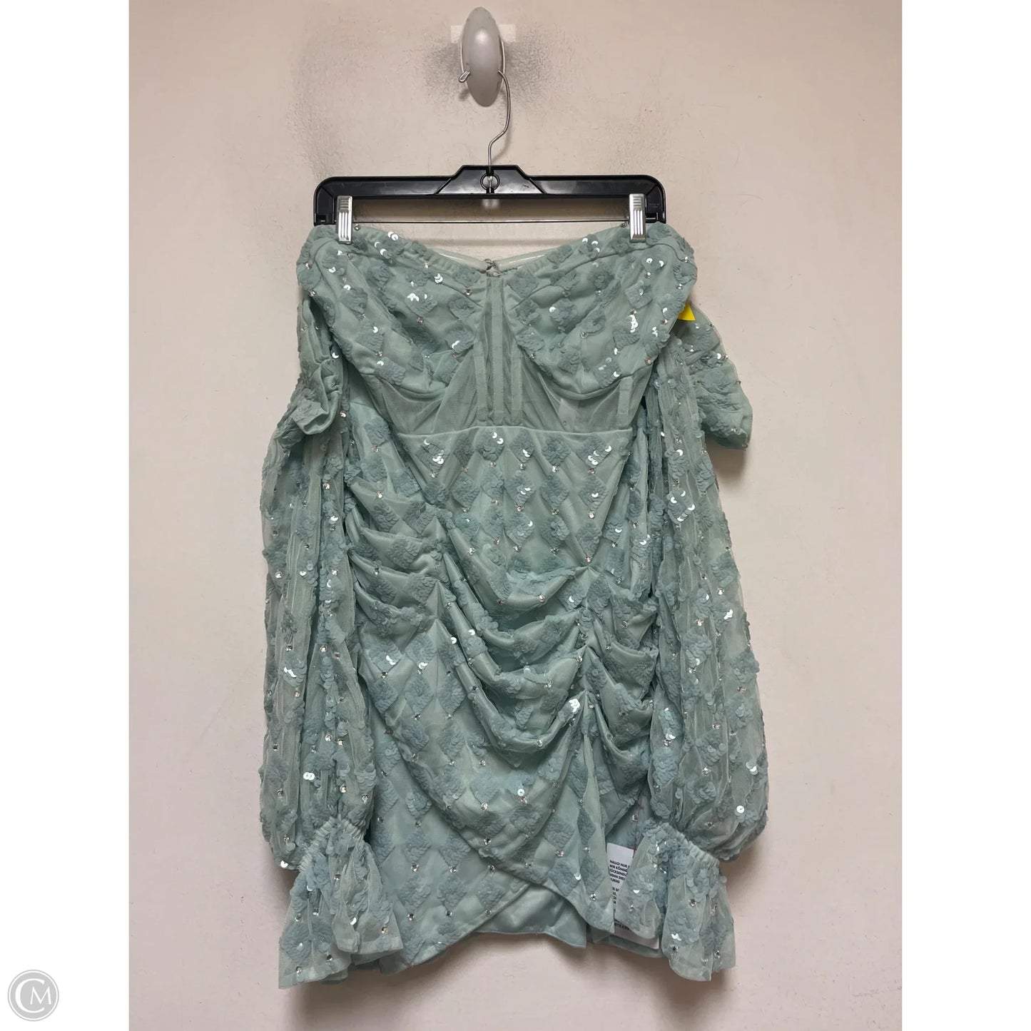 Dress Party Short By Asos In Green, Size: L