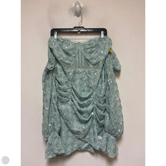 Dress Party Short By Asos In Green, Size: L