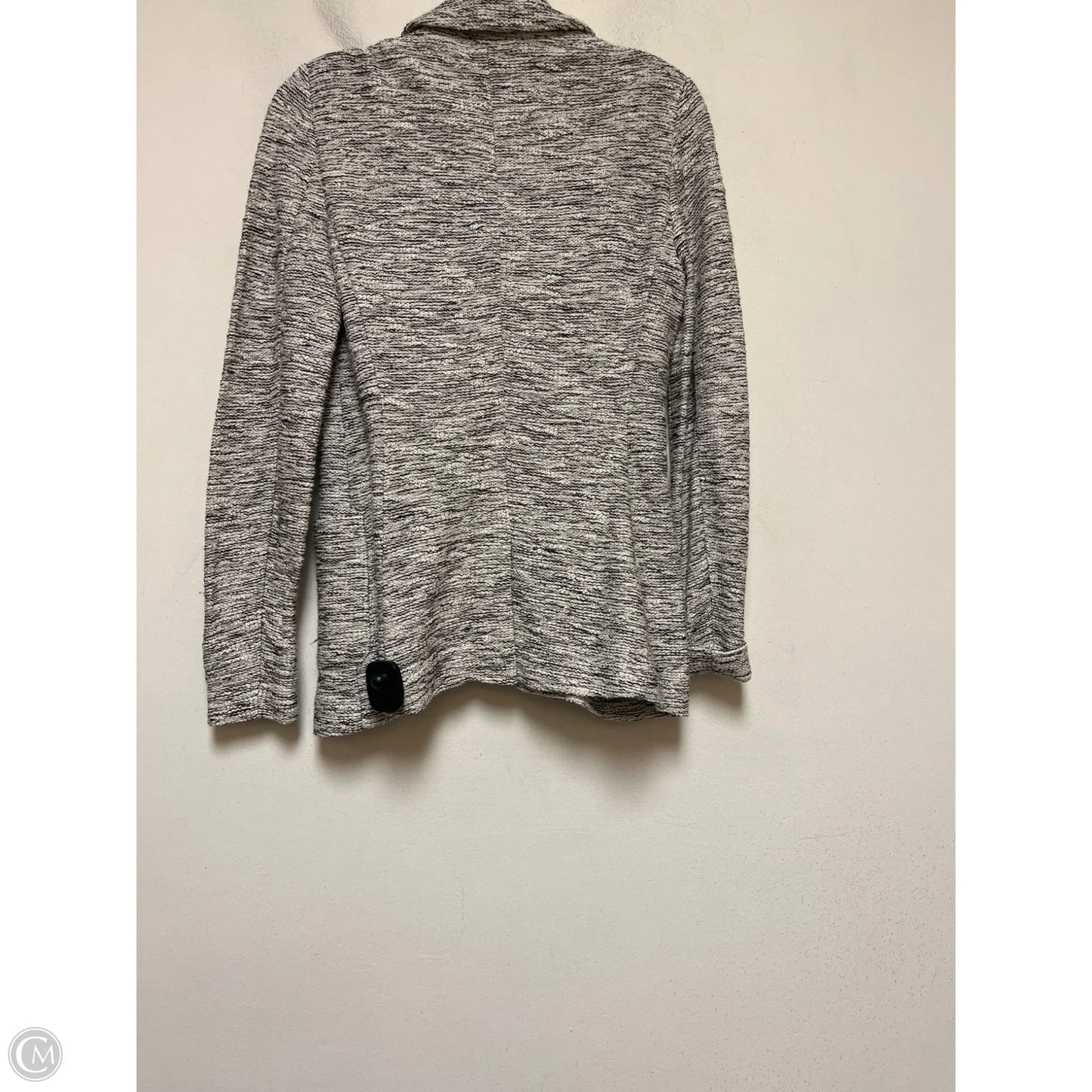 Blazer By Loft In Black & White, Size: Xsp