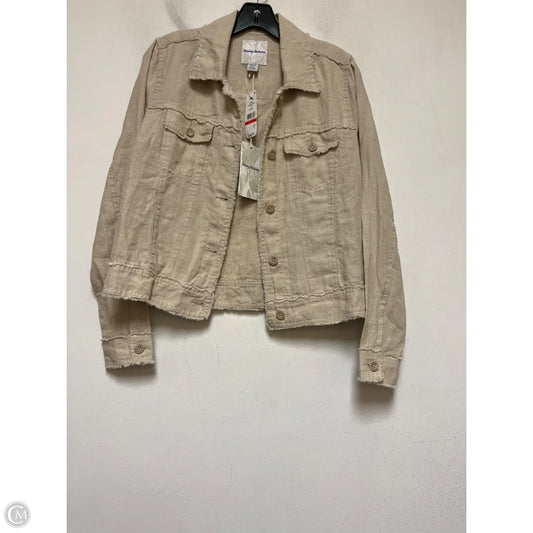Top Long Sleeve By Tommy Bahama In Tan, Size: Xs