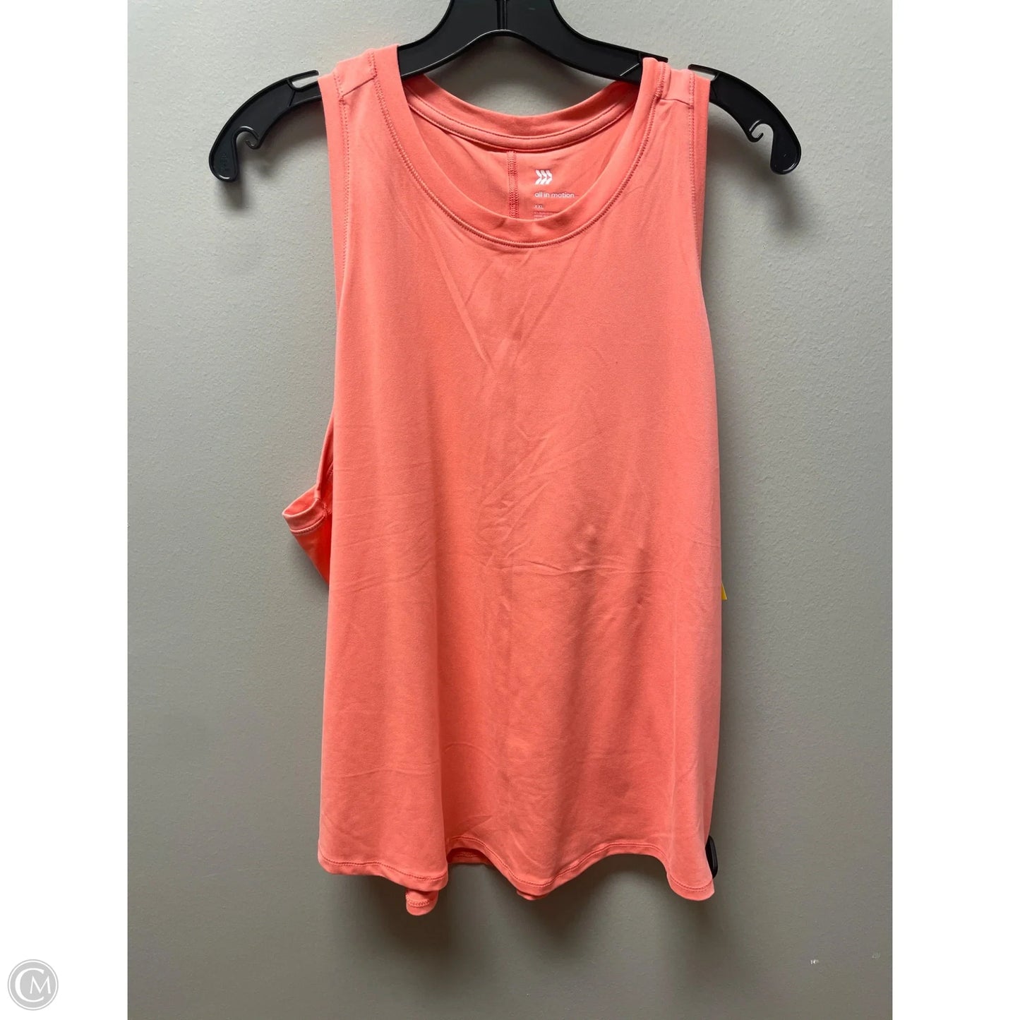 Athletic Tank Top By All In Motion In Orange, Size: Xxl