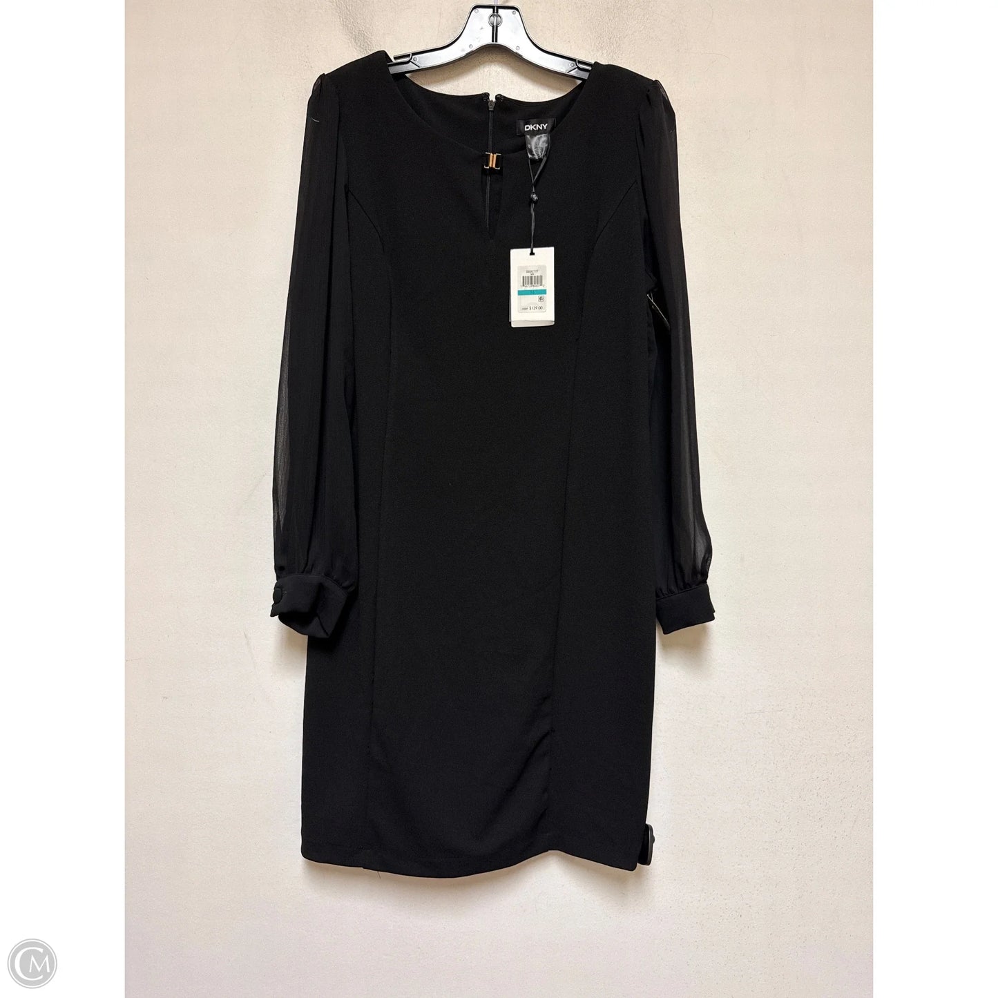 Dress Casual Short By Dkny In Black, Size: Xl
