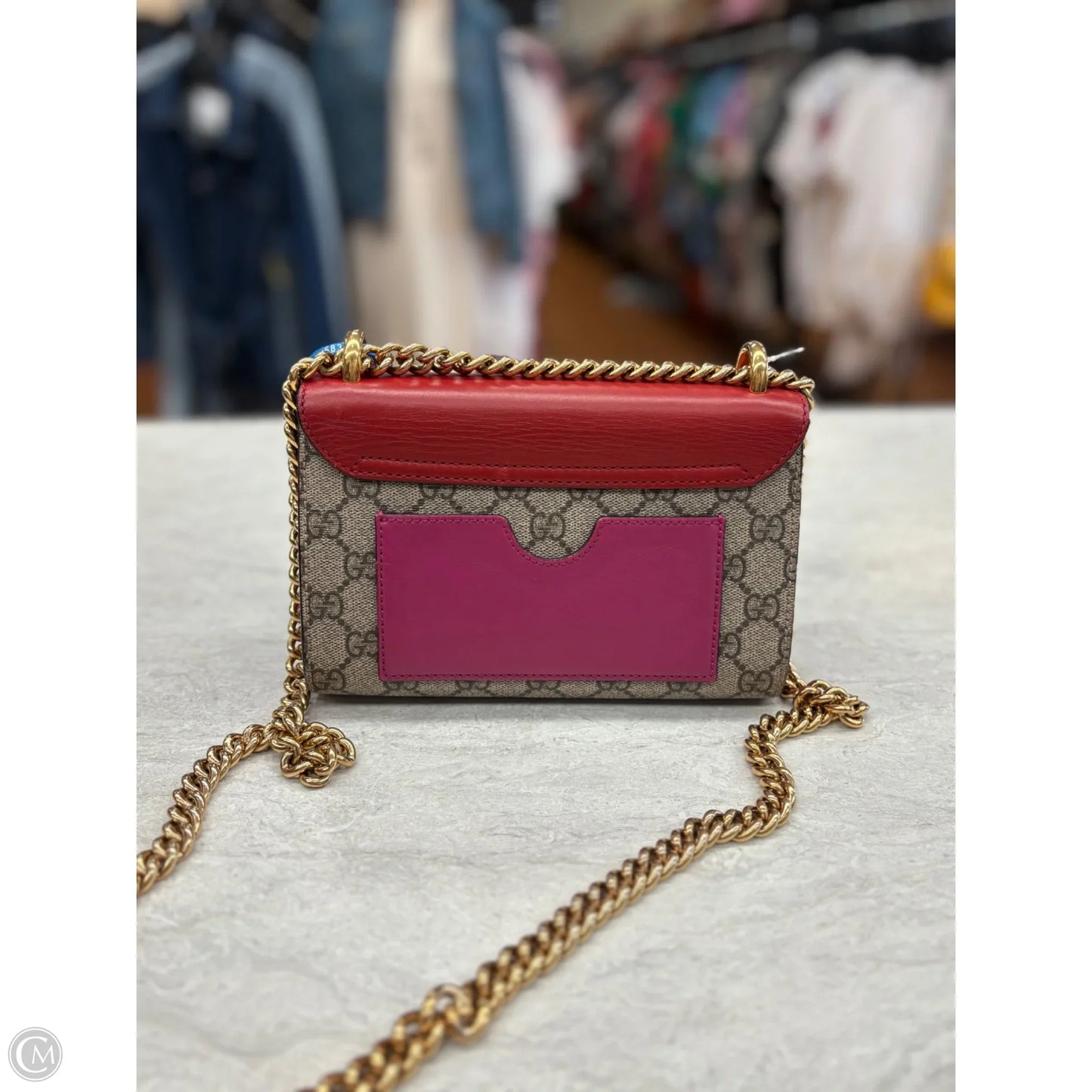 Crossbody Luxury Designer By Gucci, Size: Small