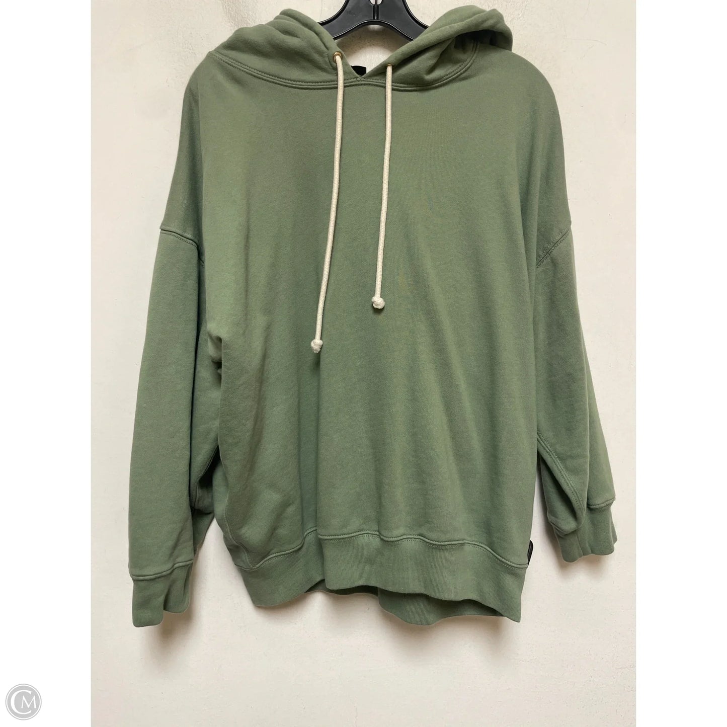 Sweatshirt Hoodie By J. Crew In Green, Size: Xs