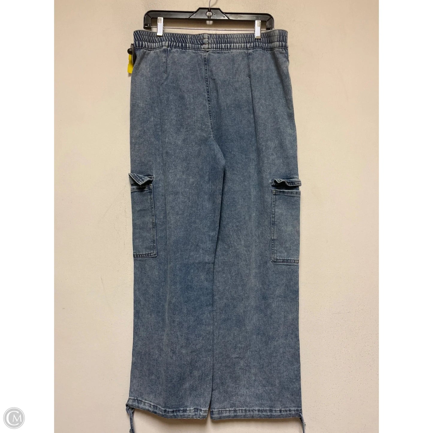Jeans Wide Leg By Vanilla Star In Blue Denim, Size: 12