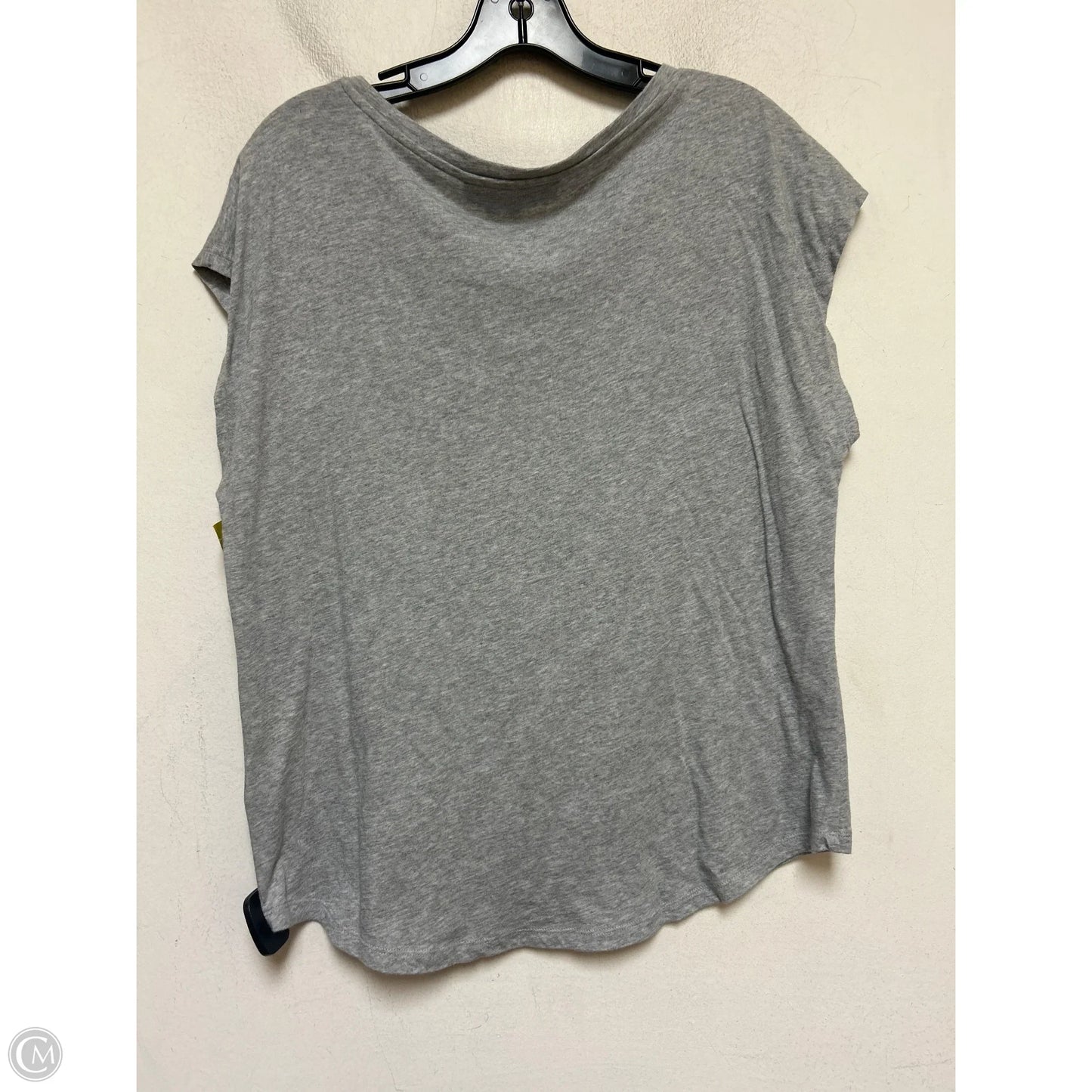 Top Short Sleeve Basic By Dkny In Grey, Size: M