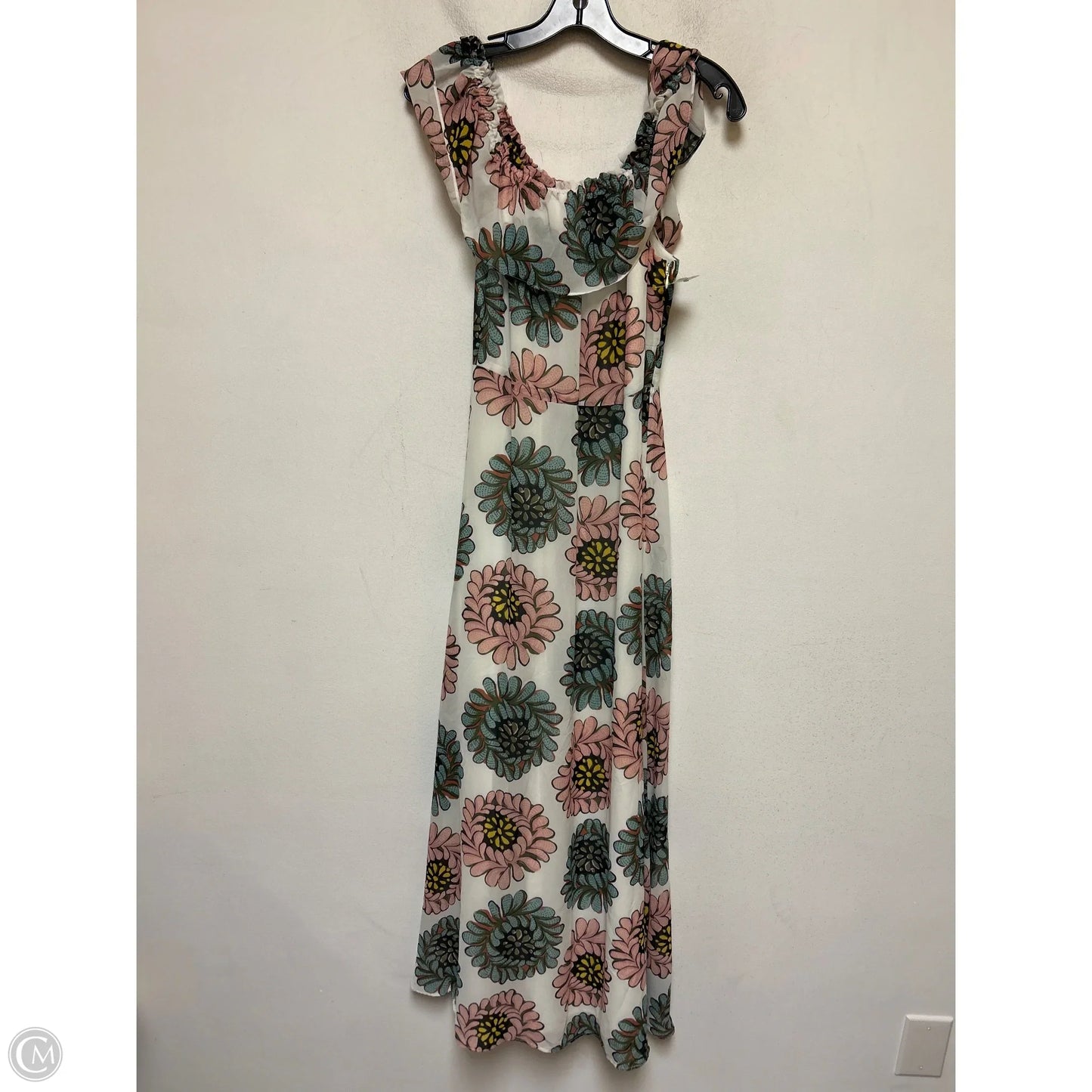 Dress Casual Maxi By Loft In Floral Print, Size: L