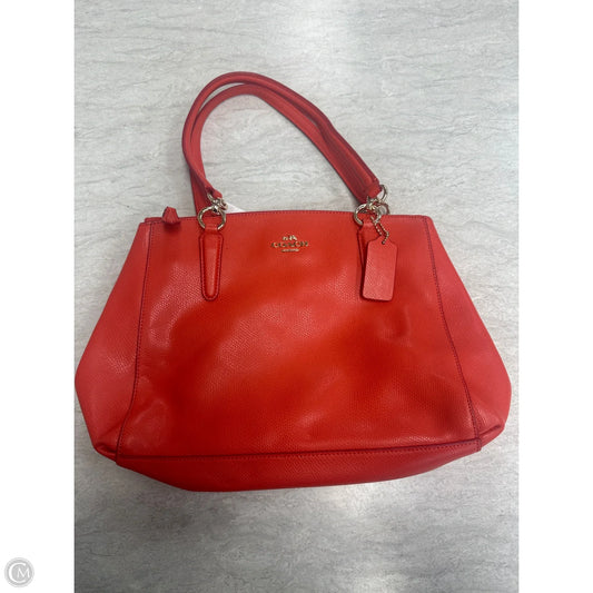 Handbag Designer By Coach, Size: Medium