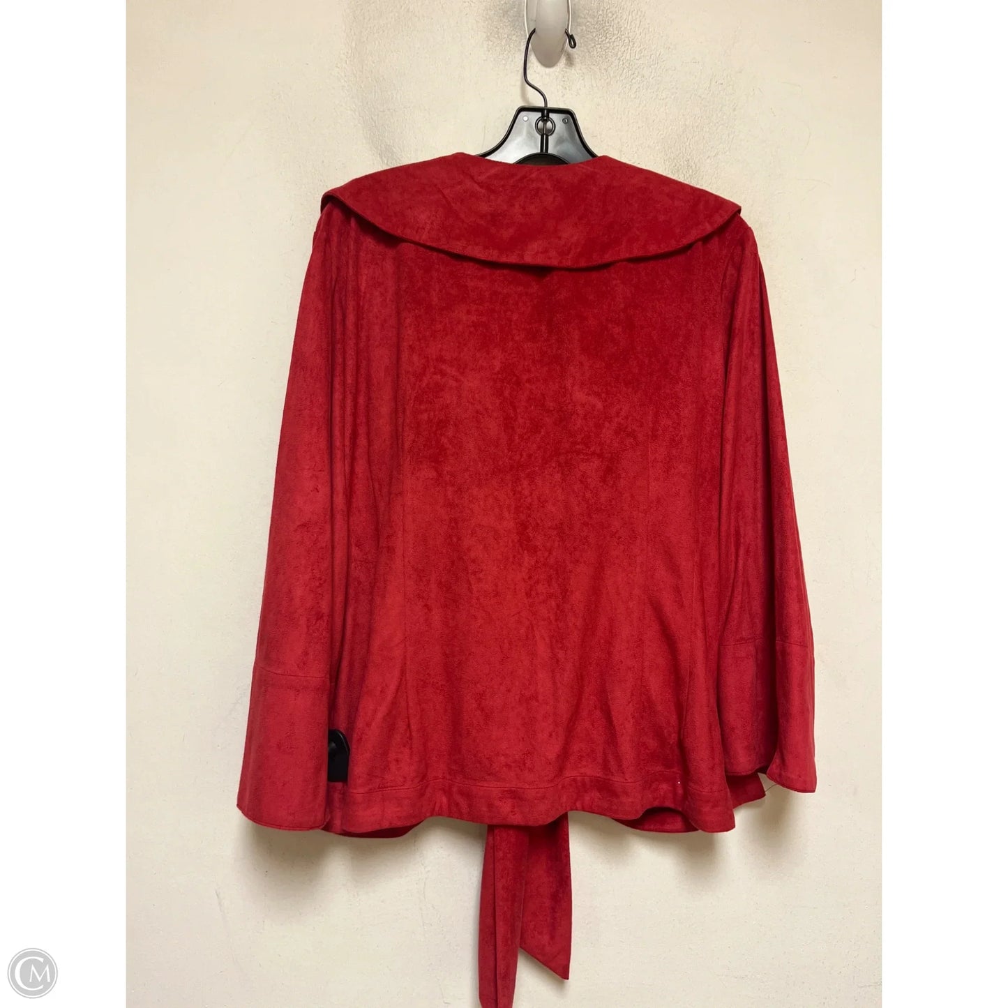 Top Long Sleeve By Clothes Mentor In Red, Size: Xl