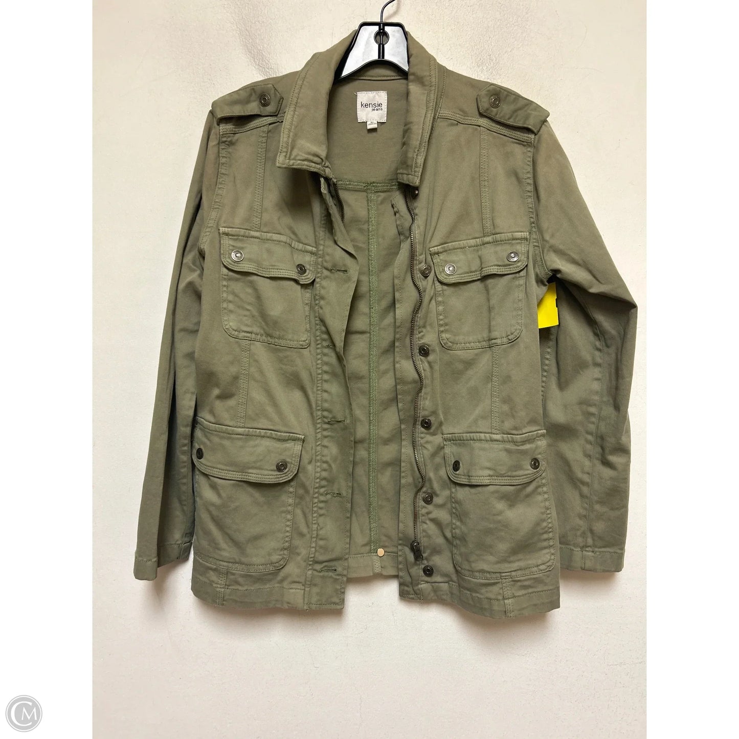 Jacket Other By Kensie In Green, Size: M