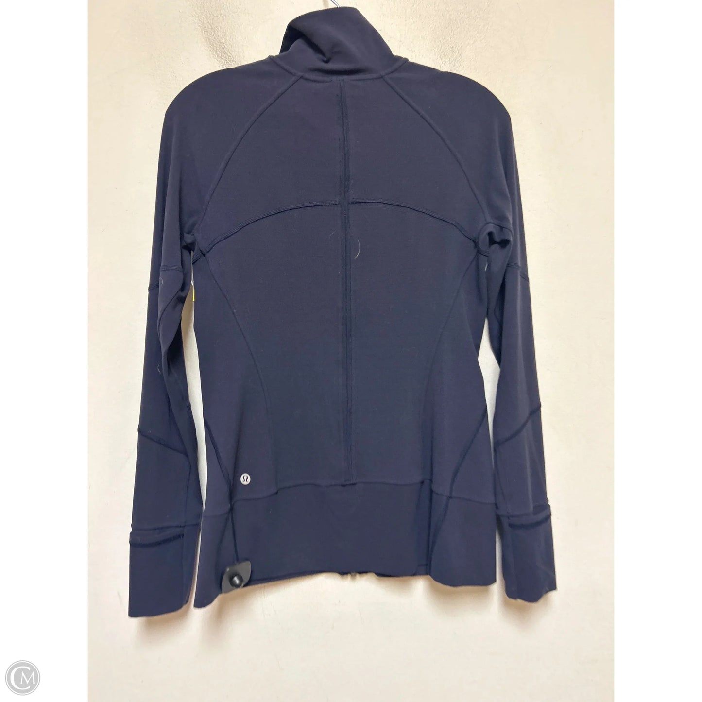 Athletic Jacket By Lululemon In Blue, Size: M