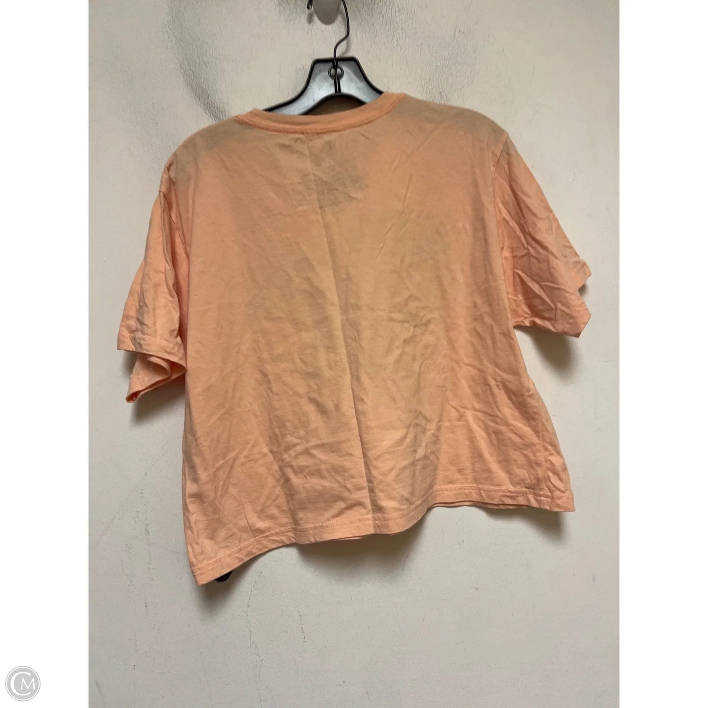 Top Short Sleeve Basic By Disney Store In Orange, Size: L