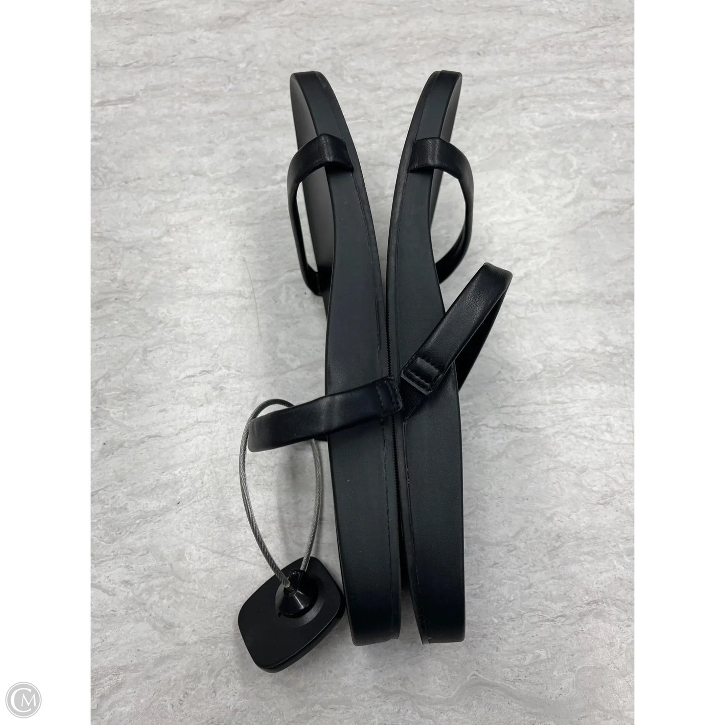 Sandals Flats By A New Day In Black, Size: 7.5