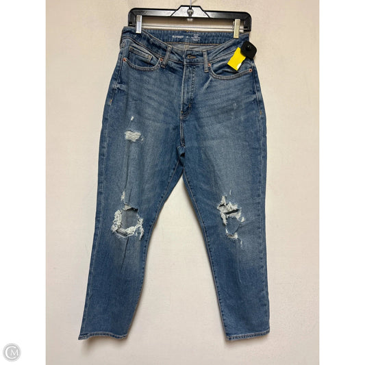 Jeans Straight By Old Navy In Animal Print, Size: 10