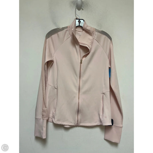 Athletic Jacket By Apana In Pink, Size: M