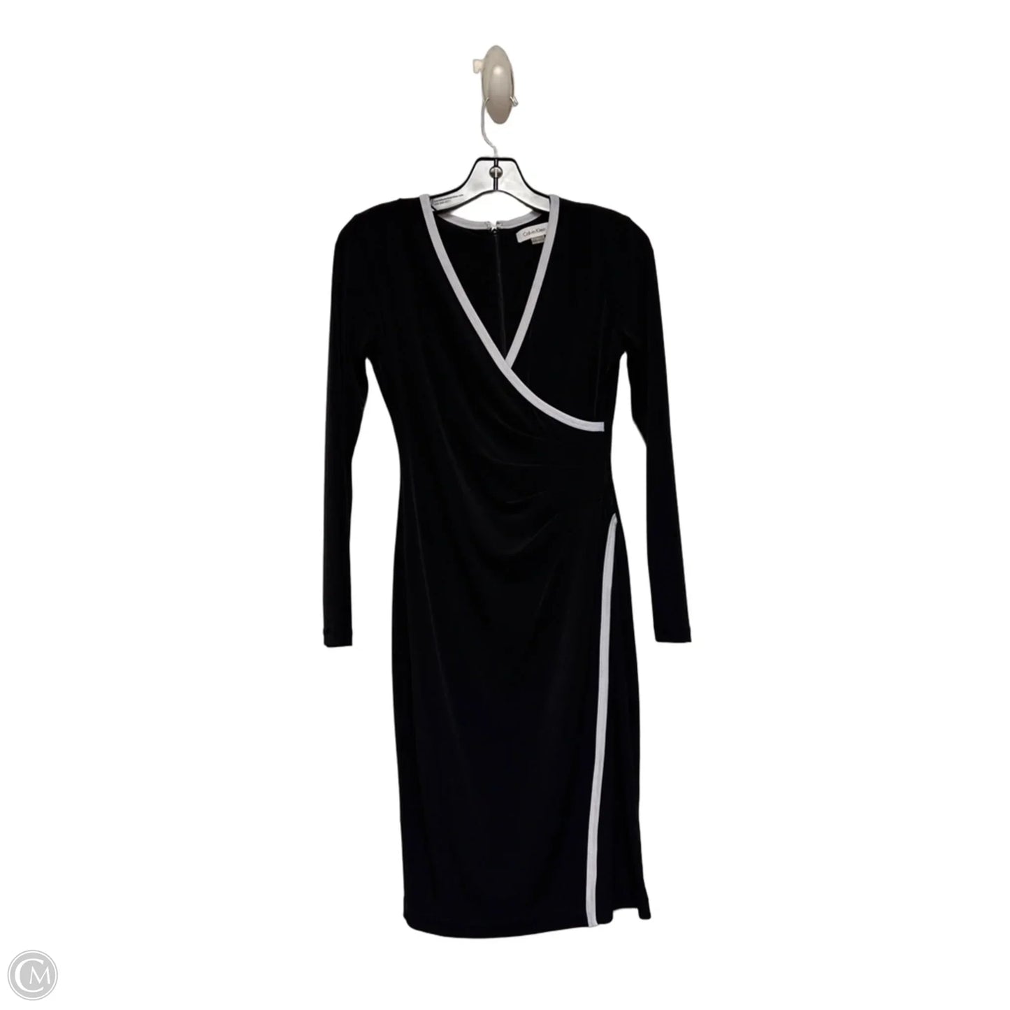 Dress Casual Short By Calvin Klein In Black, Size: Xs