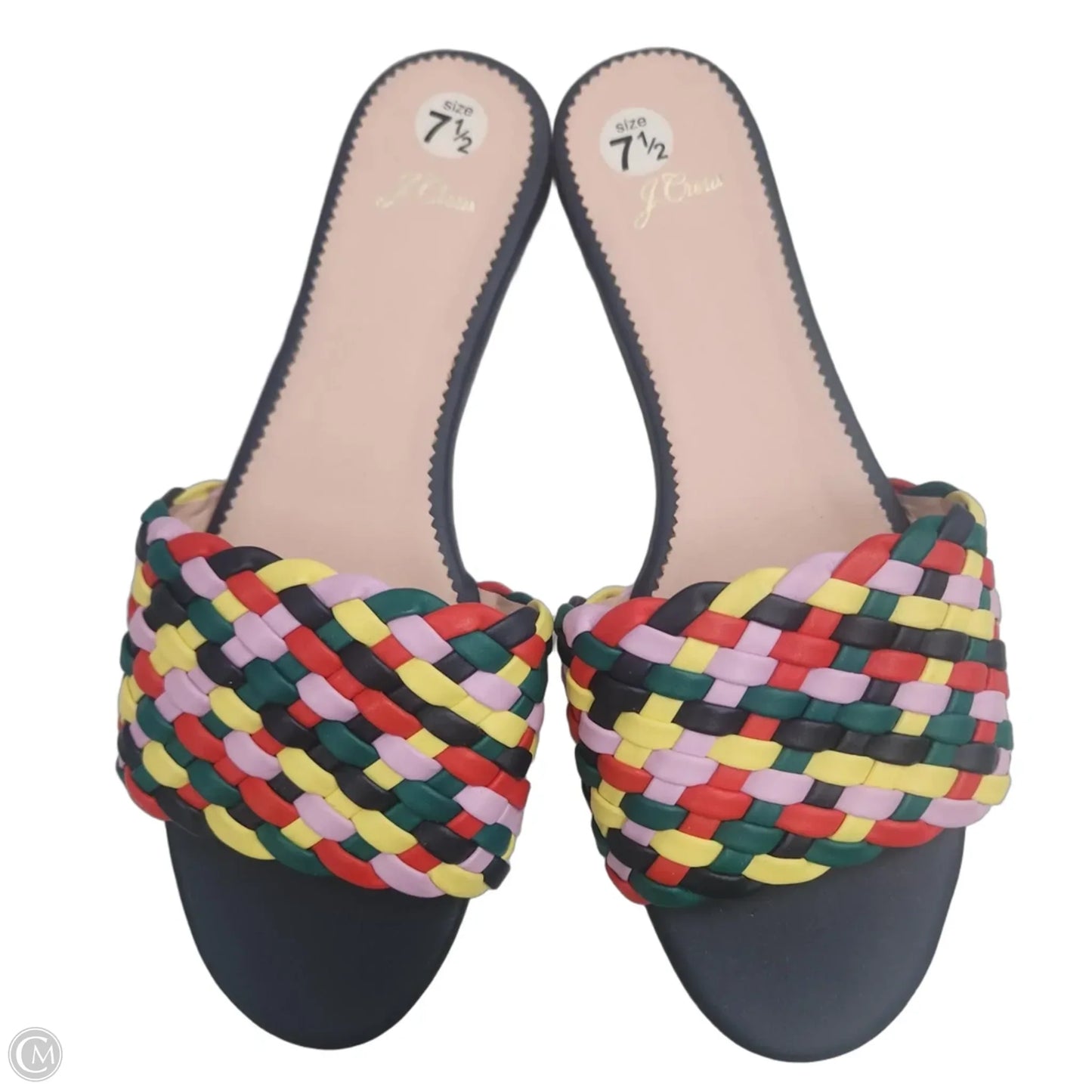 Sandals Flats By J. Crew In Blue, Size: 7.5