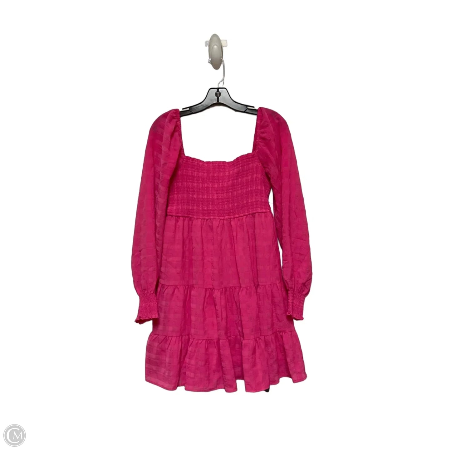 Dress Casual Short By Clothes Mentor In Pink, Size: L