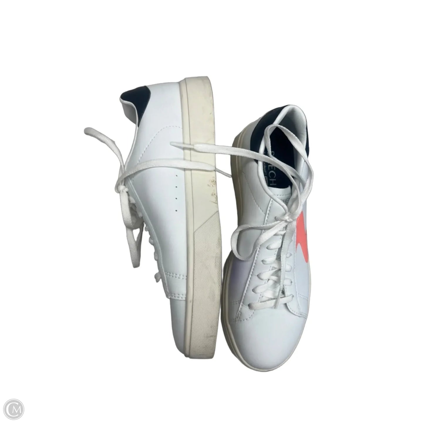 Shoes Sneakers By Skechers In White, Size: 7.5