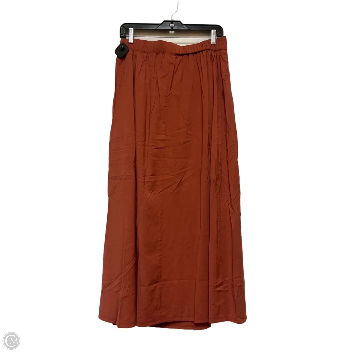 Skirt Maxi By Clothes Mentor In Orange, Size: L