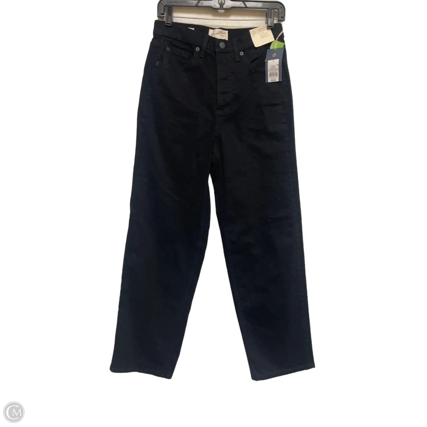 Jeans Straight By Universal Thread In Black, Size: 4