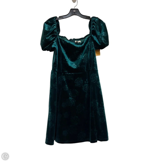 Dress Casual Short By Francesca's In Green, Size: L