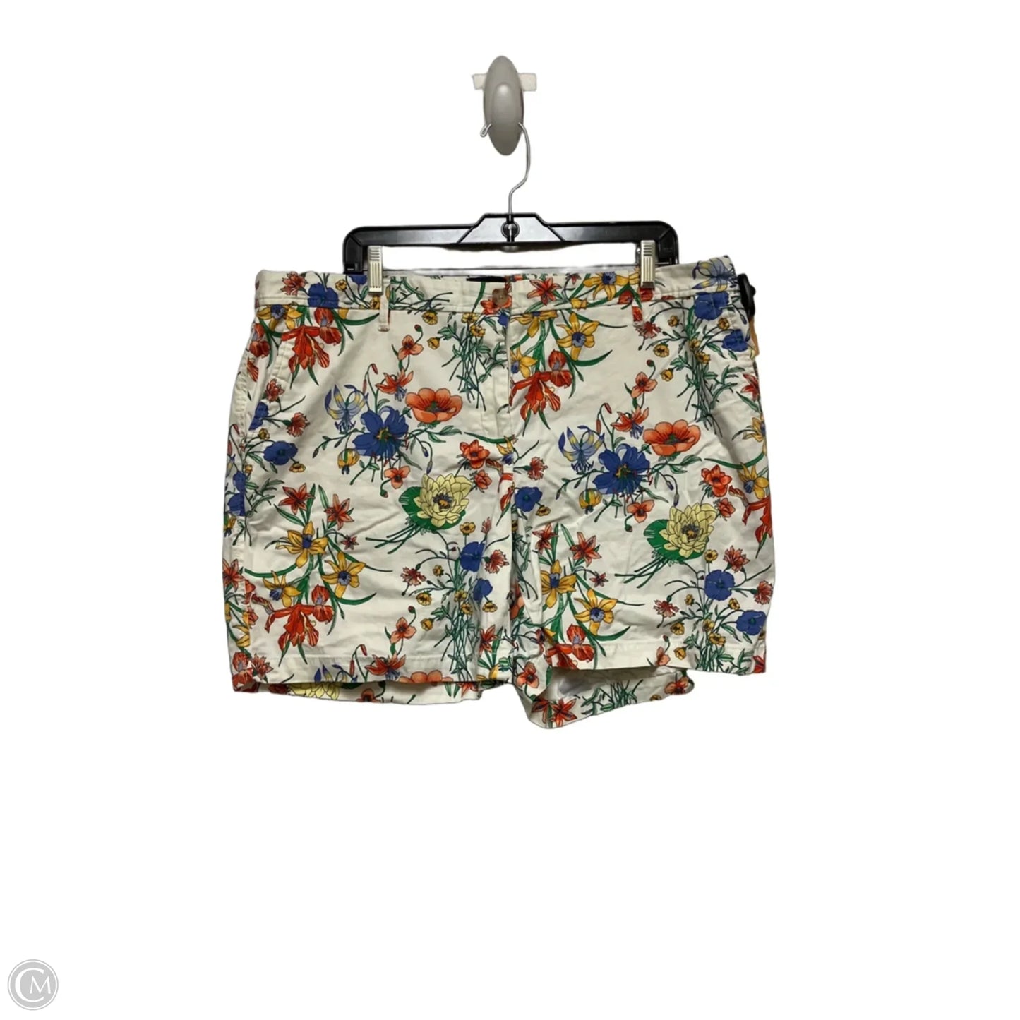 Shorts By Clothes Mentor In Floral Print, Size: 16