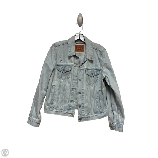Jacket Denim By Levis In Blue, Size: L