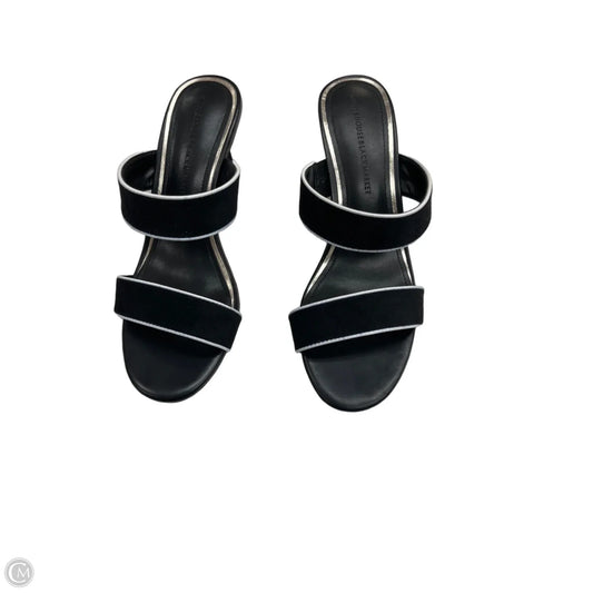 Sandals Heels Kitten By White House Black Market In Black, Size: 6.5