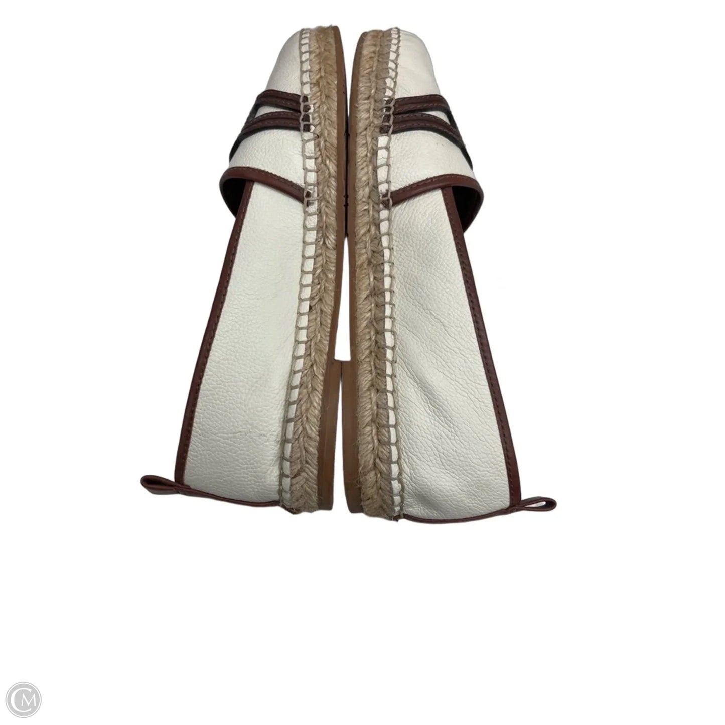 Shoes Flats By Brighton In Cream & Tan, Size: 9