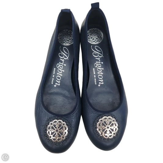 Shoes Flats By Brighton In Navy, Size: 9