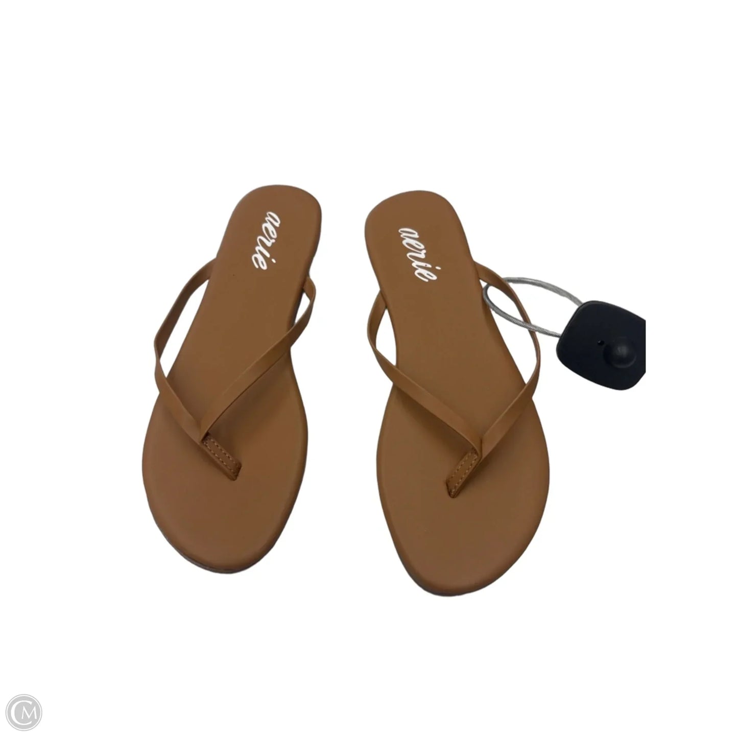 Sandals Flip Flops By Aerie In Tan, Size: 8