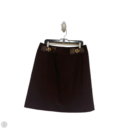 Skirt Designer By Tory Burch In Brown, Size: 12