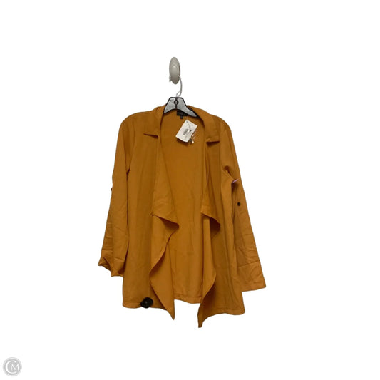 Top Long Sleeve By Milk & Honey In Yellow, Size: L