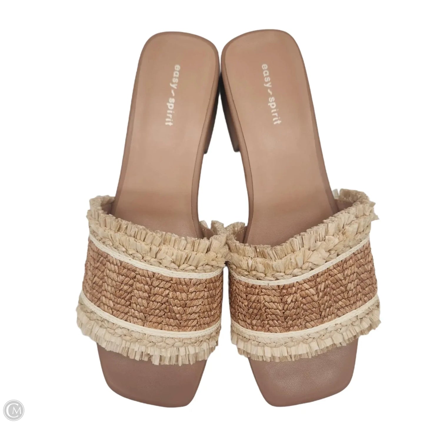 Sandals Flats By Easy Spirit In Brown, Size: 10