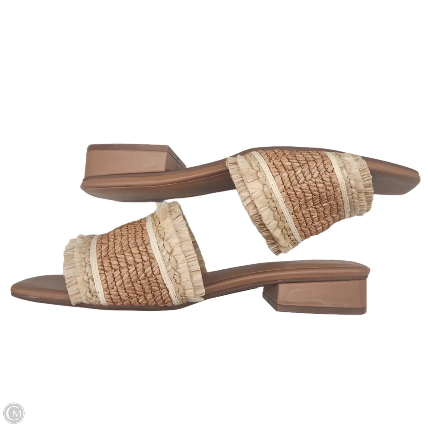 Sandals Flats By Easy Spirit In Brown, Size: 10