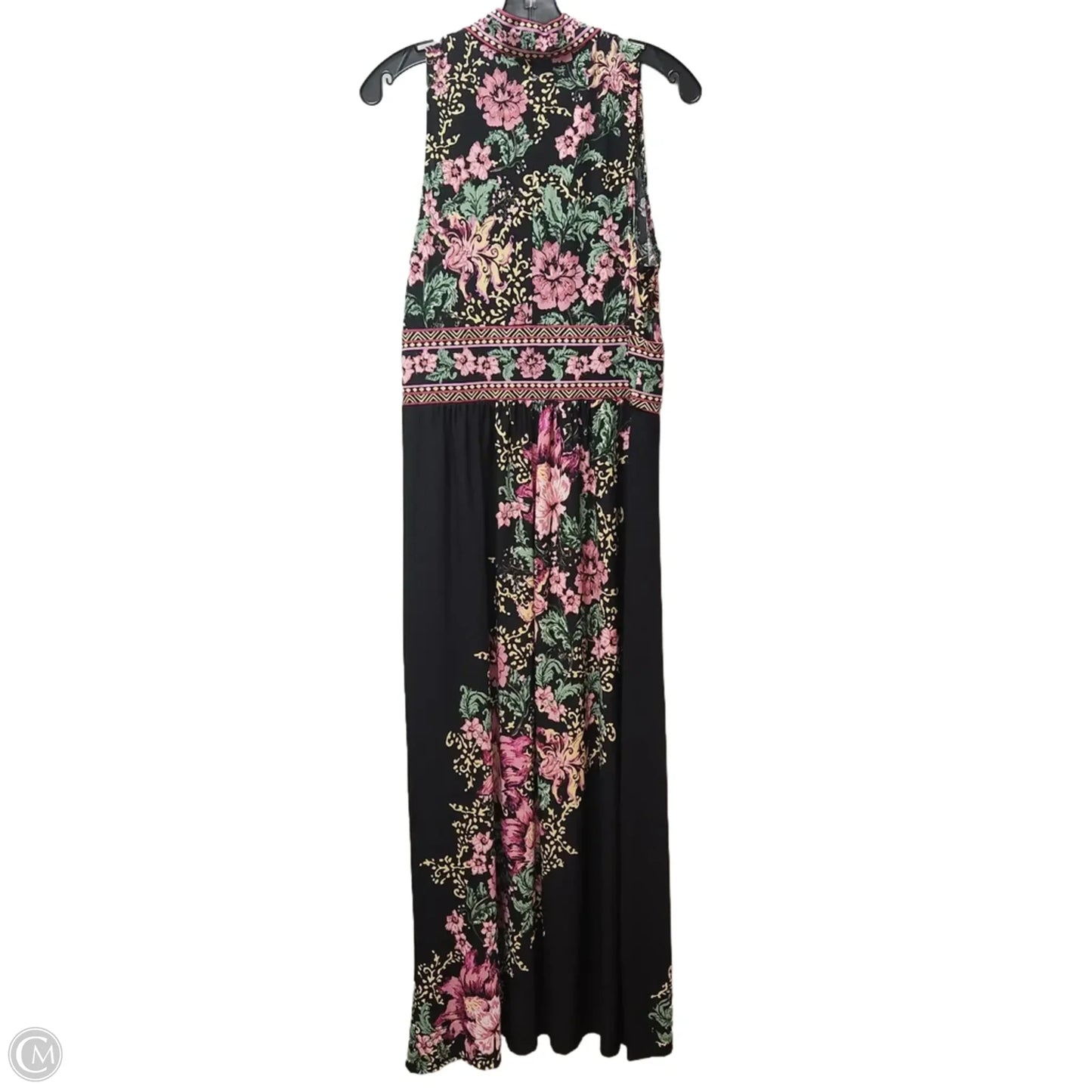 Dress Casual Maxi By London Times In Floral Print, Size: Xl