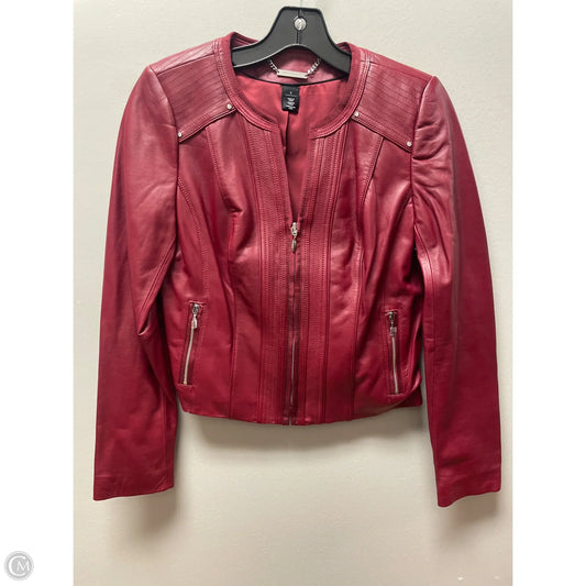 Jacket Other By White House Black Market In Red, Size: S