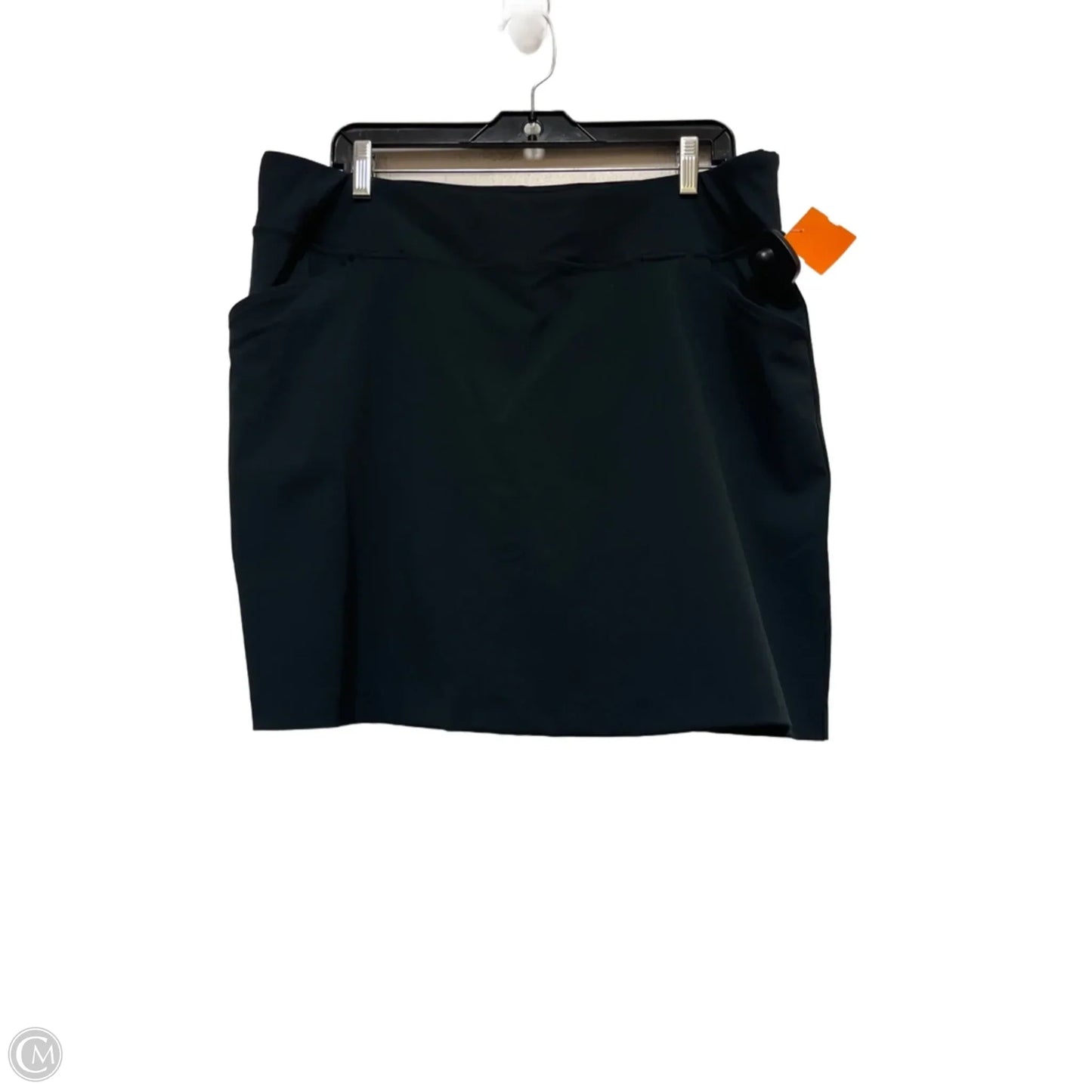 Skort Designer By Lilly Pulitzer In Black, Size: 16