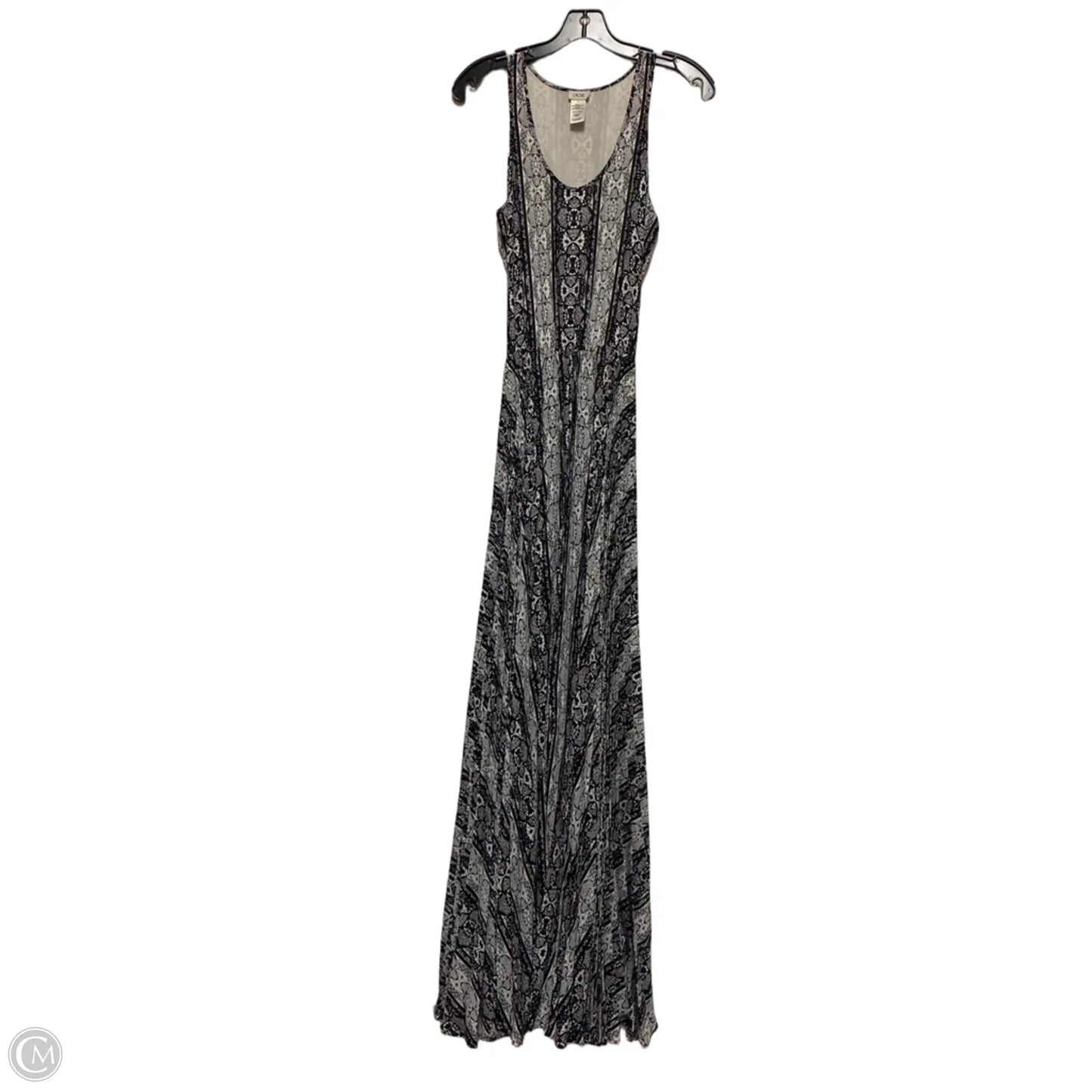 Dress Casual Maxi By Cache In Black & White, Size: Xs