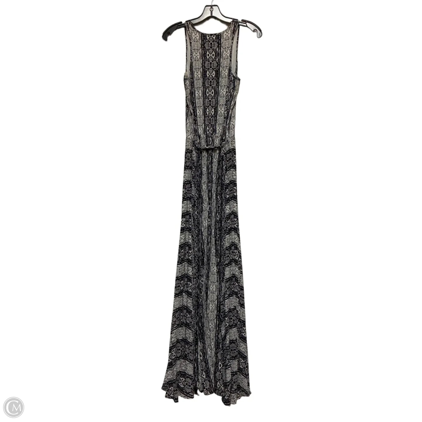 Dress Casual Maxi By Cache In Black & White, Size: Xs