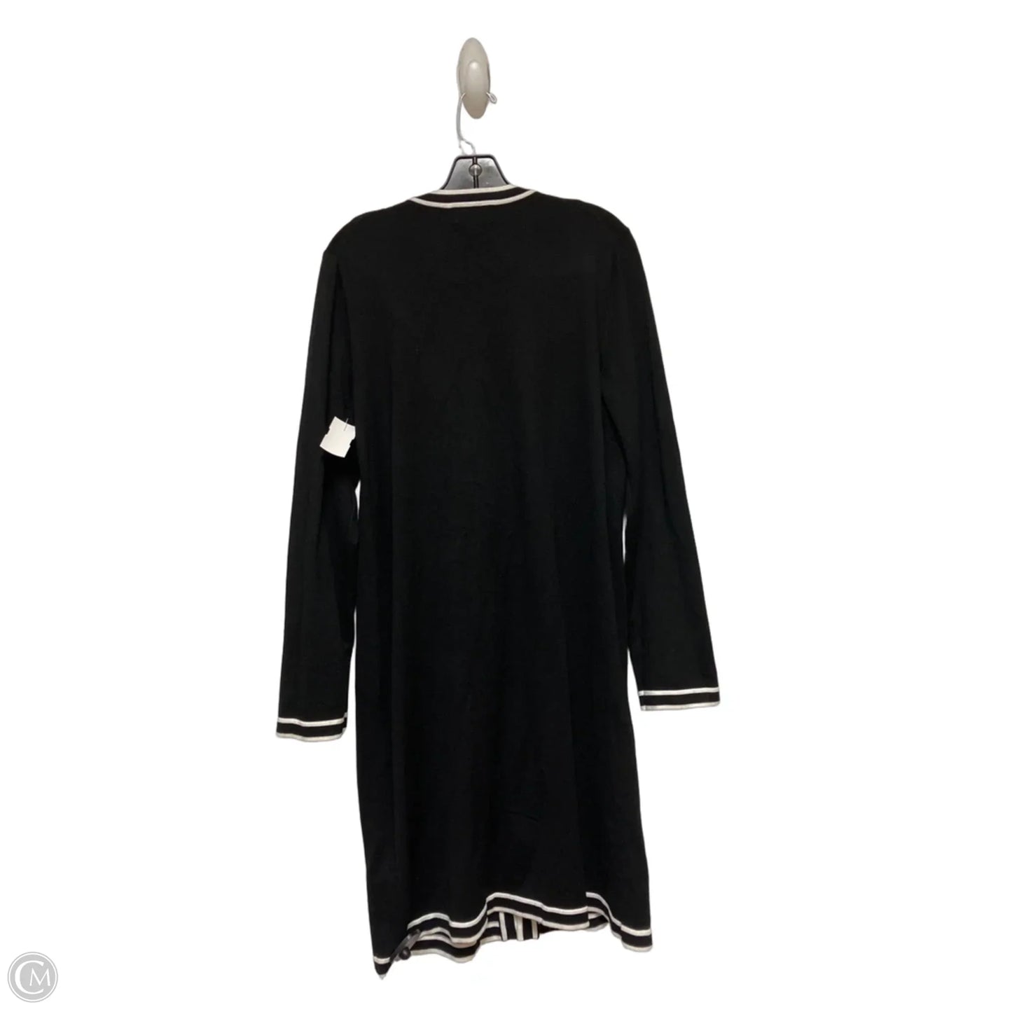Dress Designer By Karl Lagerfeld In Black & White, Size: M