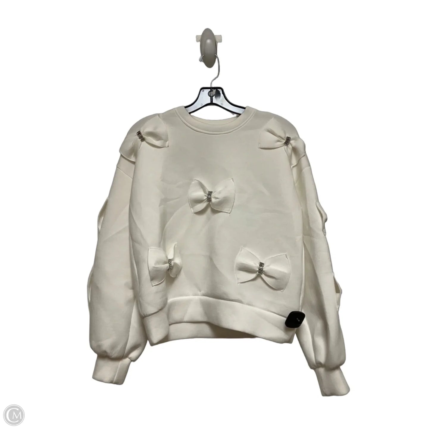 Sweater By Clothes Mentor In Cream, Size: S
