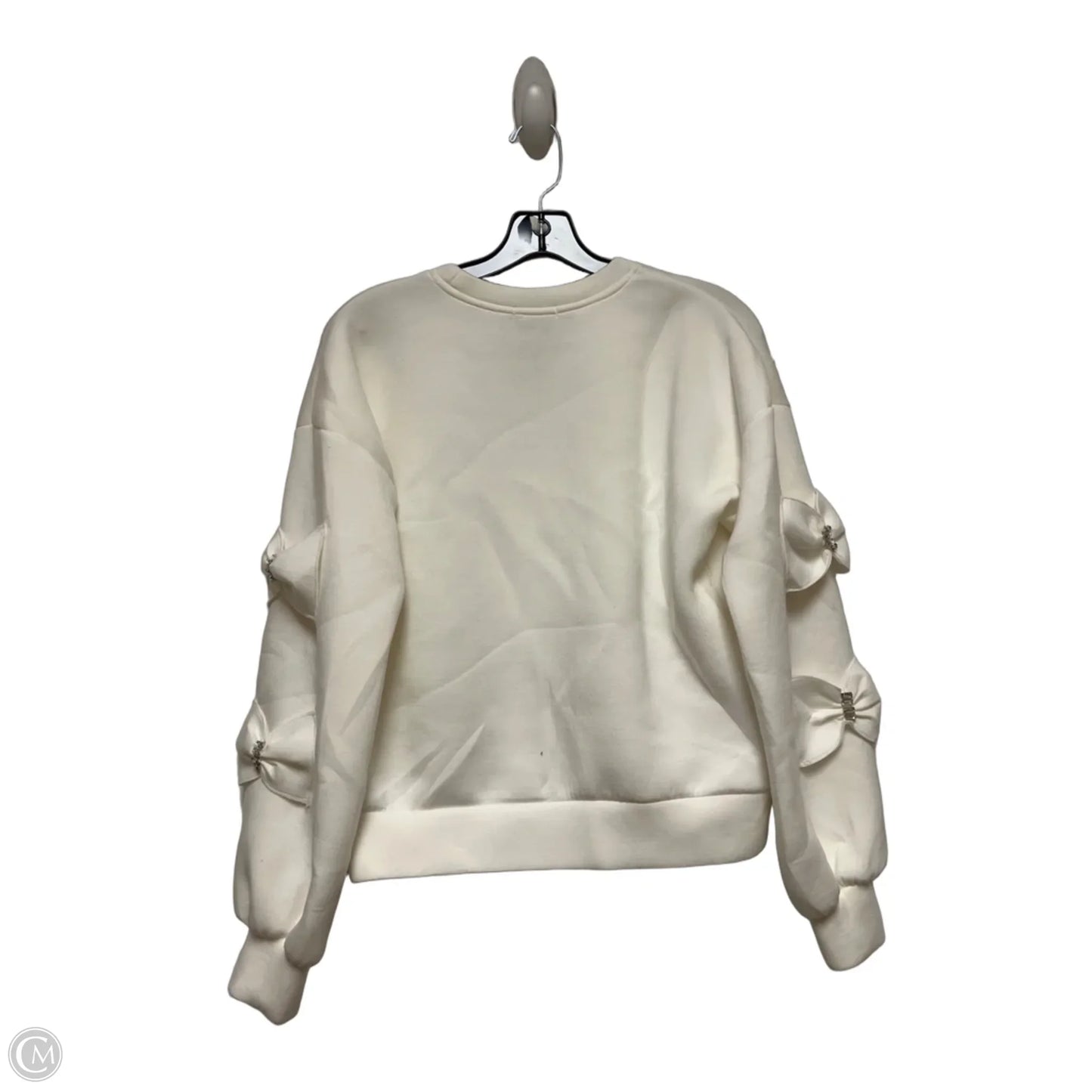 Sweater By Clothes Mentor In Cream, Size: S