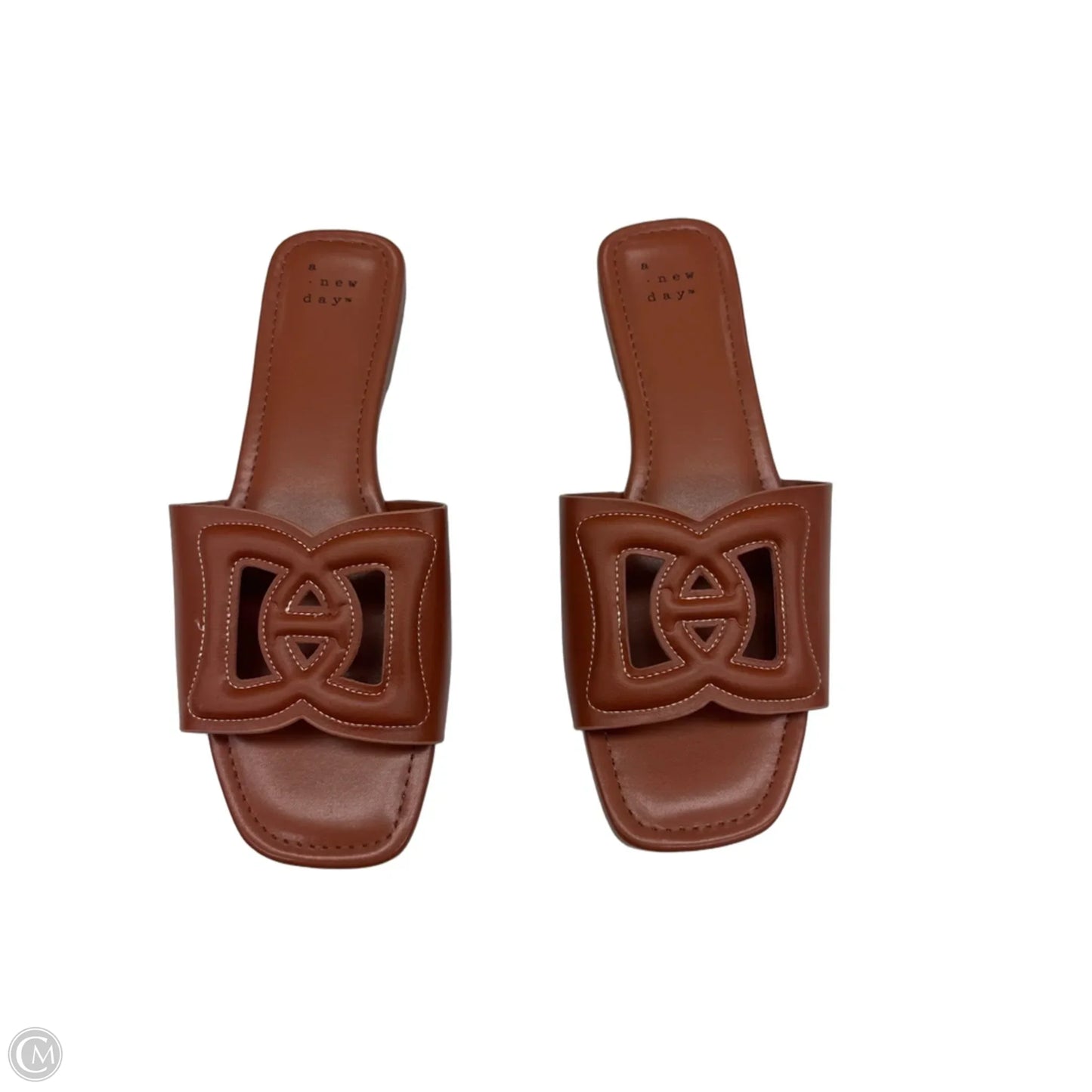 Sandals Flats By A New Day In Brown, Size: 7.5