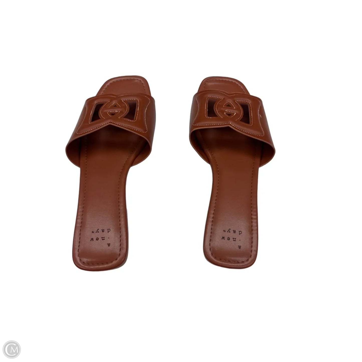 Sandals Flats By A New Day In Brown, Size: 7.5